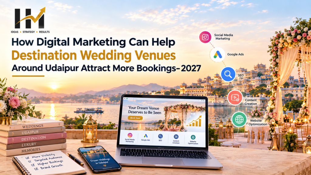 How Digital Marketing Can Help Destination Wedding Venues Around Udaipur Attract More Bookings-2027